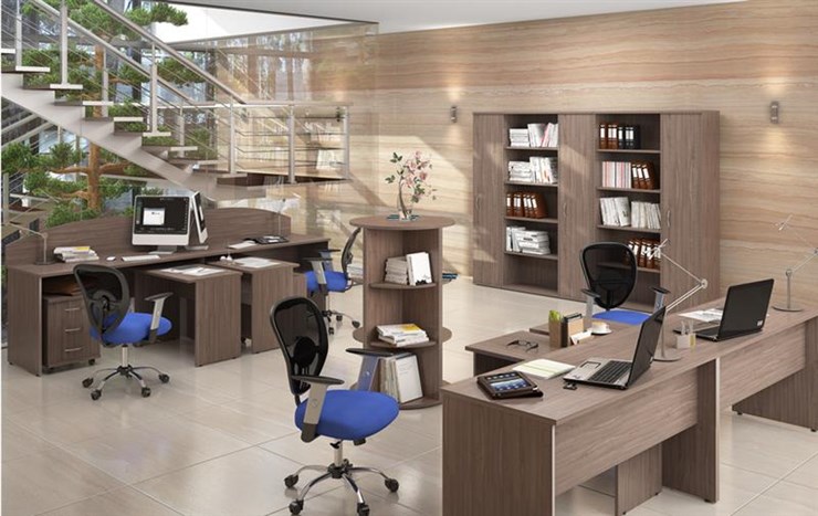 Набор мебели в офис IMAGO книжные шкафы, 4 рабочих места в Петропавловске-Камчатском - изображение 6
